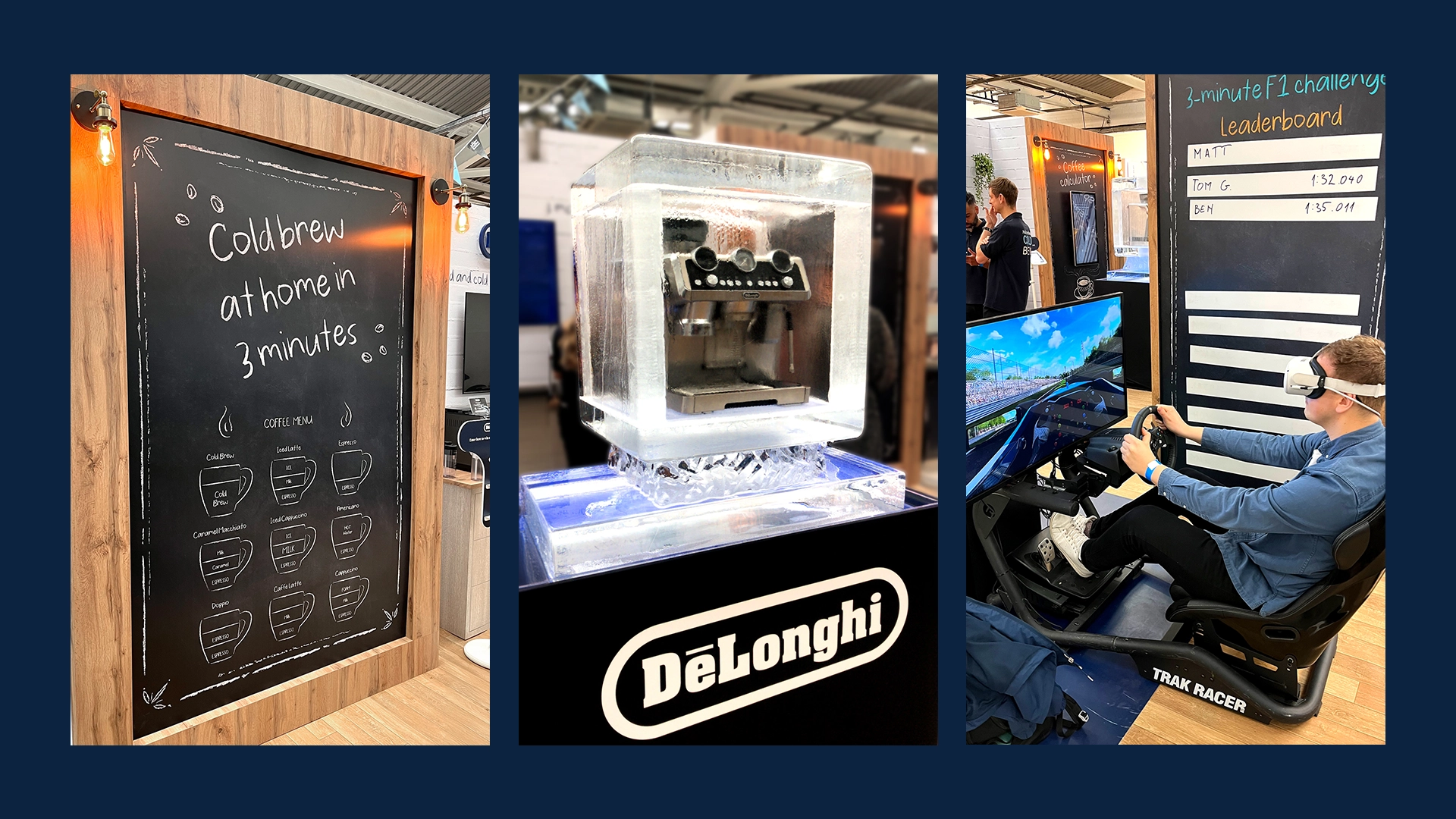 DeLonghi coldbrew coffee experience