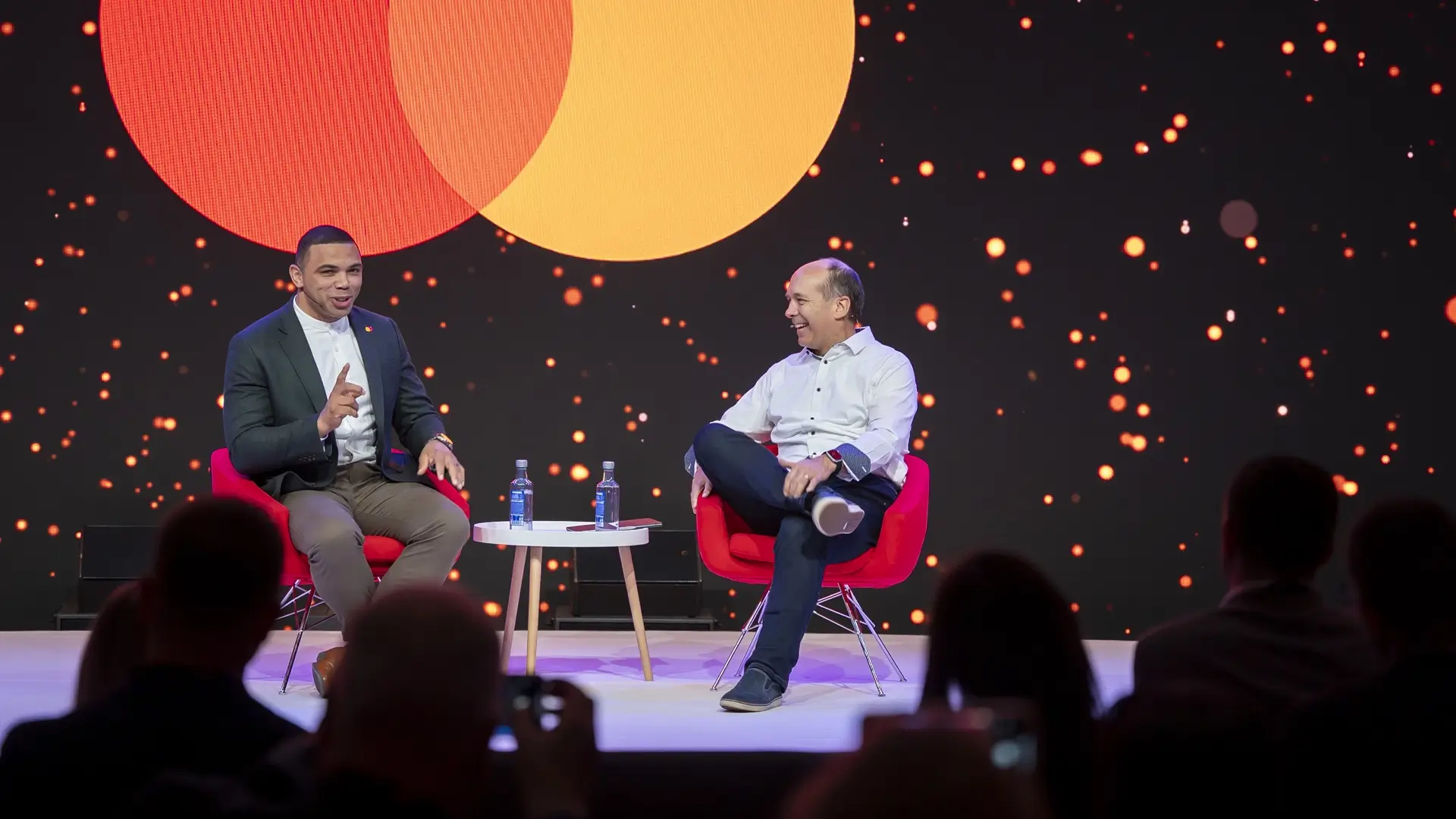 Risk X speakers on stage